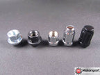 Kies-Motorsports Motorsport Hardware 90mm Black Race Stud Kit 14x1.5 - Motorsports Hardware