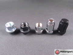Kies-Motorsports Motorsport Hardware 90mm Black Race Stud Kit 14x1.5 - Motorsports Hardware