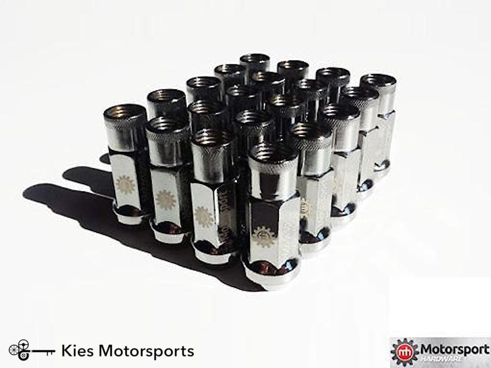 Kies-Motorsports Motorsport Hardware Motorsport Hardware 17mm Titan Cold Forged Alloy Steel Race nuts Gun Metal / 12 x 1.5