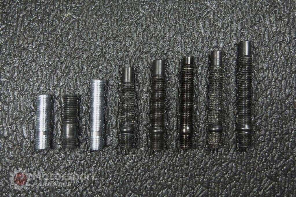 Kies-Motorsports Motorsport Hardware Motorsport Hardware 5-Lug (12 x 1.5 Thread) 68mm Black Race Stud Kit 12 x 1.5 (BMW E Series)