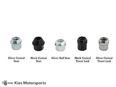 Kies-Motorsports Motorsport Hardware Motorsport Hardware 5-Lug (14 x 1.25 Thread) 65mm Black Stud Kit (F / G Series BMW & A90 Supra)