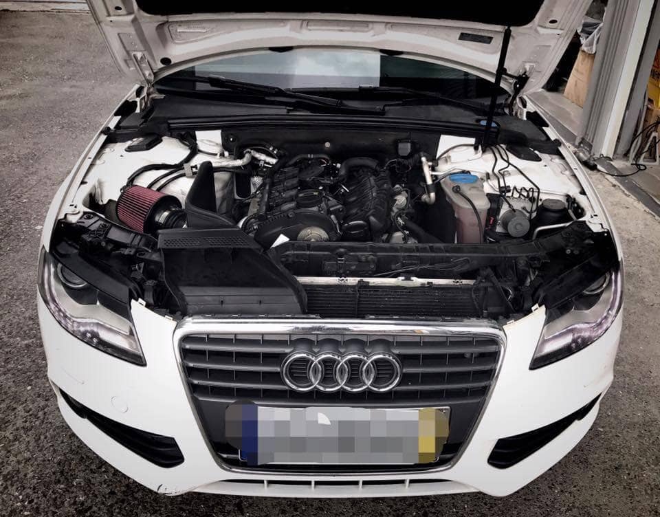 Kies-Motorsports MST MST 2008-2012 Audi A4/A5 B8 1.8/2.0 Cold Air Intake System (AD-A401)