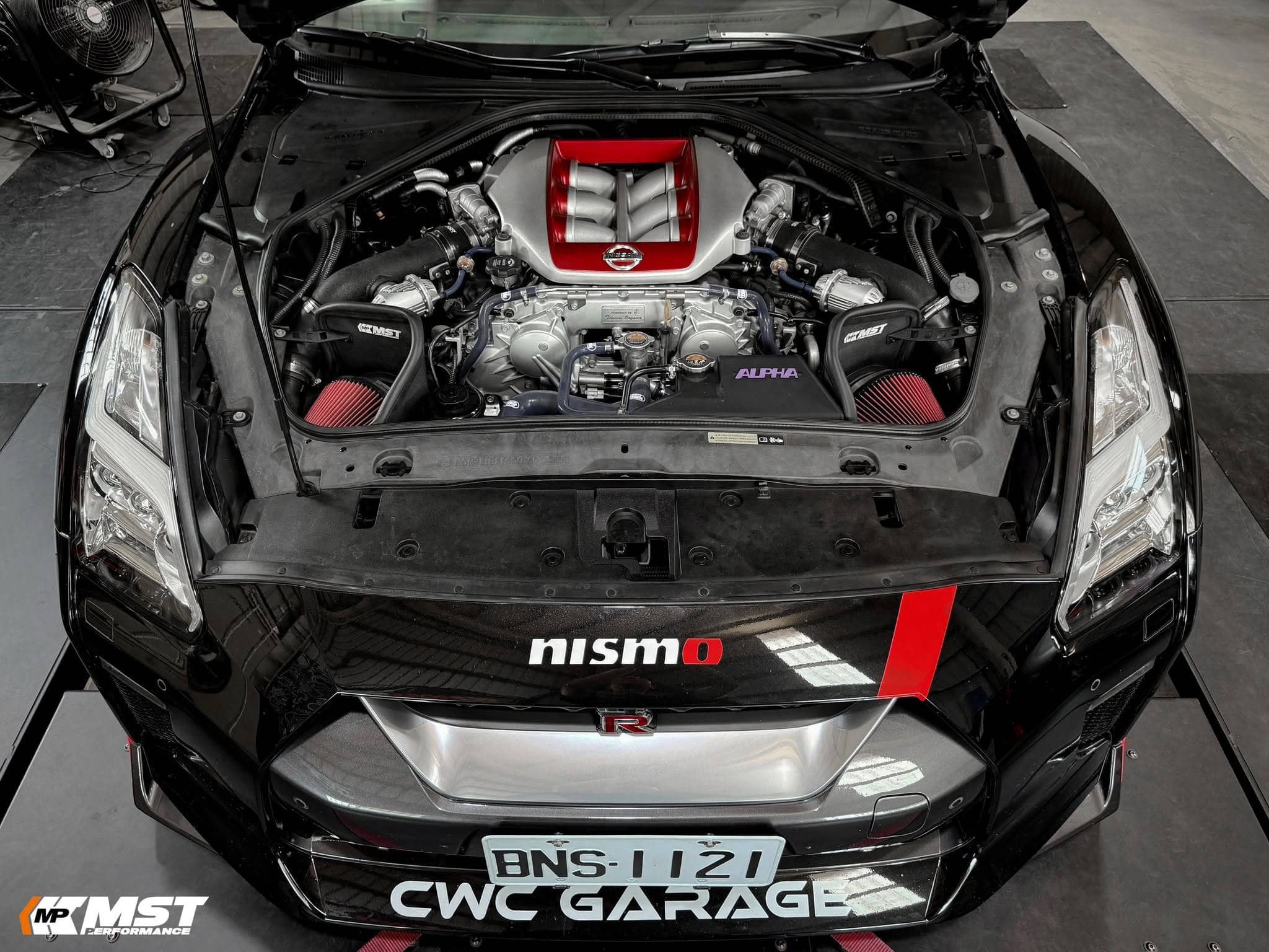 Kies-Motorsports MST MST 2008-2023 Nissan GTR R35 Cold Air Intake System (NS-GTR01)