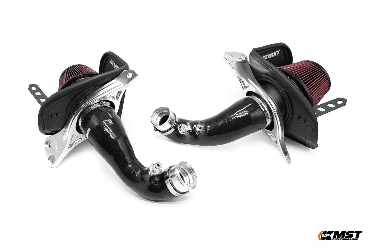 Kies-Motorsports MST MST 2024+ BMW G90 M5/ G99 M5 4.4L S68 Cold Air Intake + Inlet Kit (BW-G90M5-S) Silver Bracket