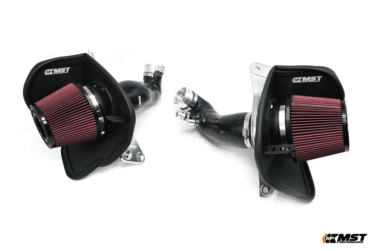 Kies-Motorsports MST MST 2024+ BMW G90 M5/ G99 M5 4.4L S68 Cold Air Intake + Inlet Kit (BW-G90M5-S) Silver Bracket
