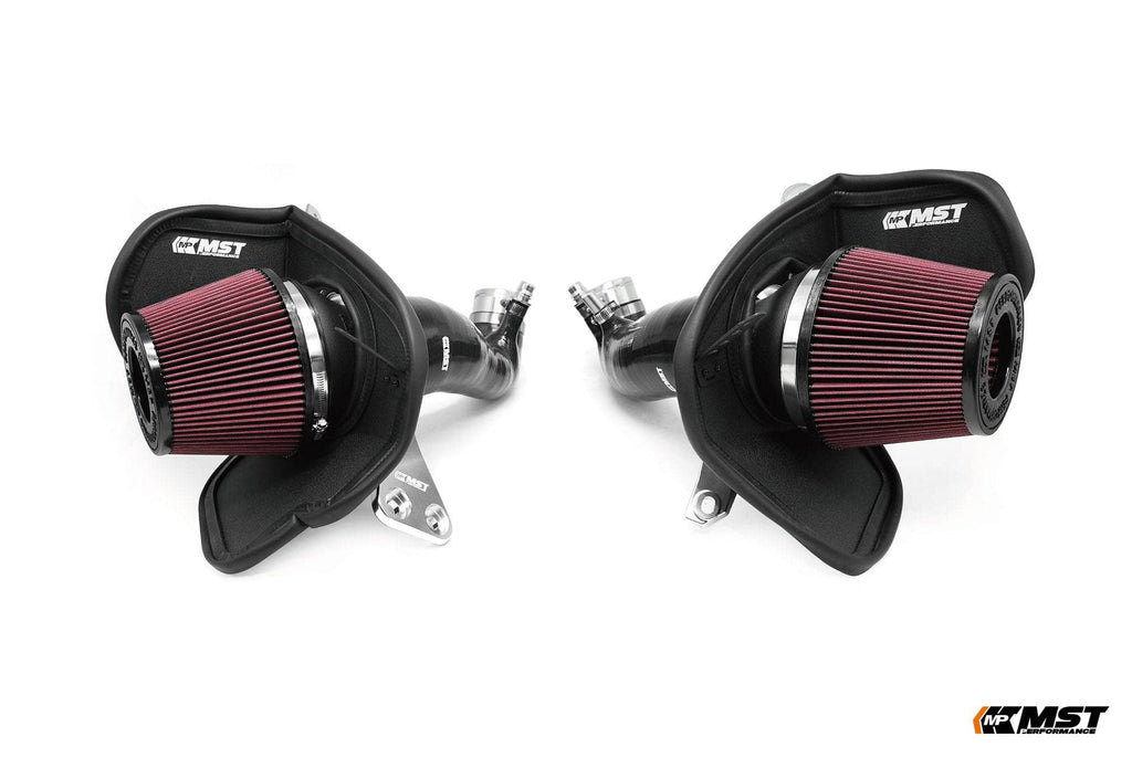 Kies-Motorsports MST MST 2024+ BMW G90 M5/ G99 M5 4.4L S68 Cold Air Intake + Inlet Kit (BW-G90M5-S) Silver Bracket
