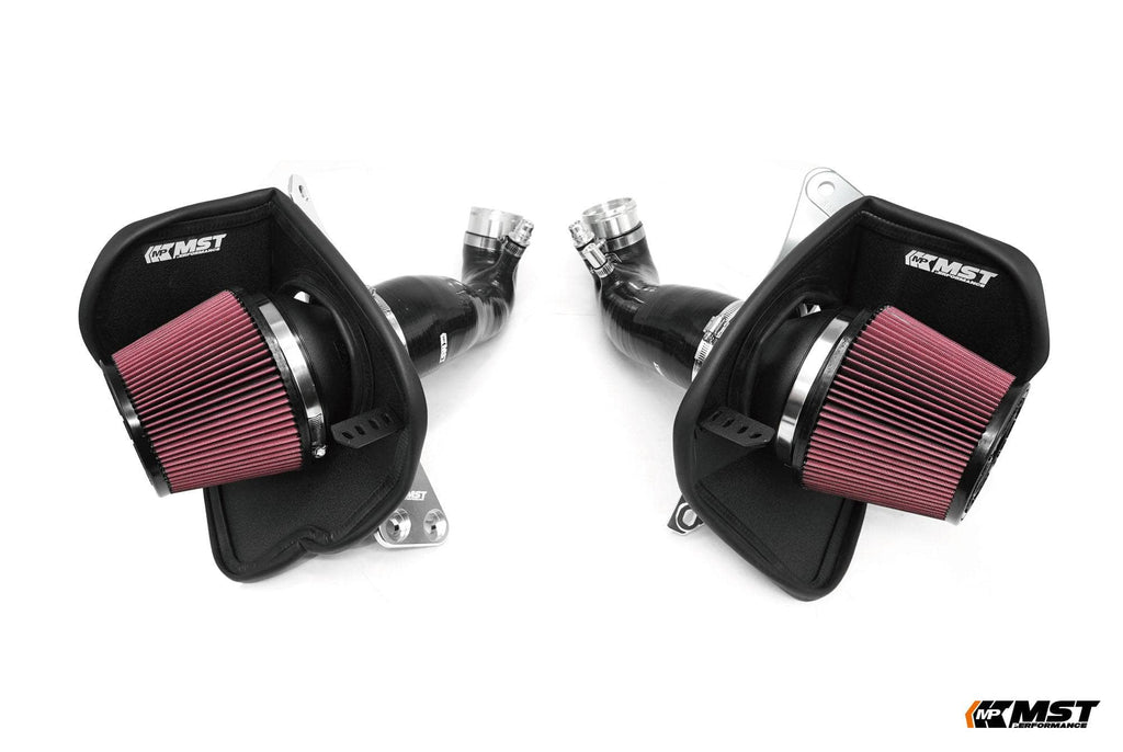 Kies-Motorsports MST MST 2024+ BMW G90 M5/ G99 M5 4.4L S68 Cold Air Intake + Inlet Kit (BW-G90M5-S) Silver Bracket