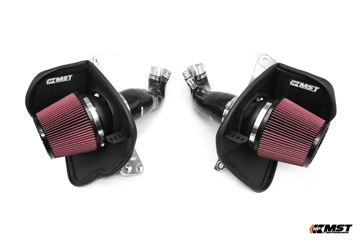 Kies-Motorsports MST MST 2024+ BMW G90 M5/ G99 M5 4.4L S68 Cold Air Intake + Inlet Kit (BW-G90M5-S) Silver Bracket