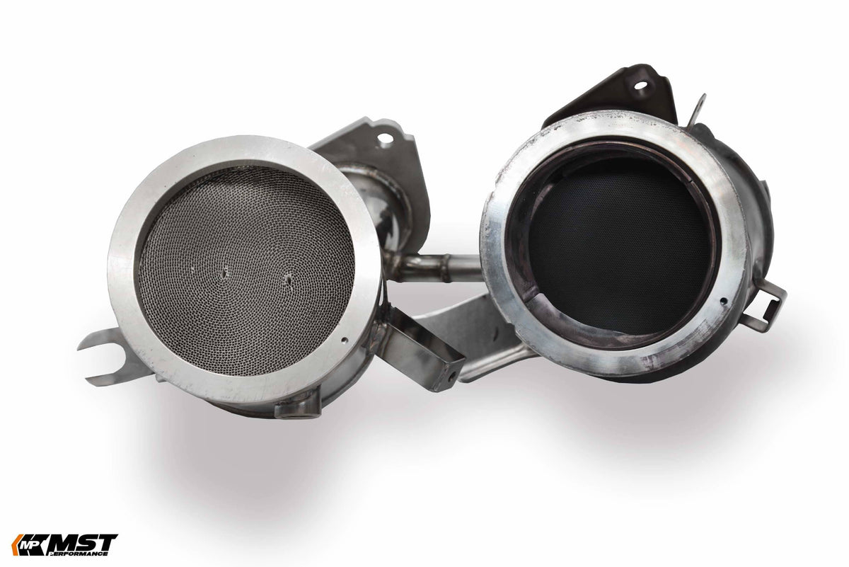 Kies-Motorsports MST MST 5" Catted Downpipe For 2021-2024 Toyota GR Corolla 1.6/ Toyota GR Yaris 1.6 (OPF/GPF) (TY-GRCY03DP)