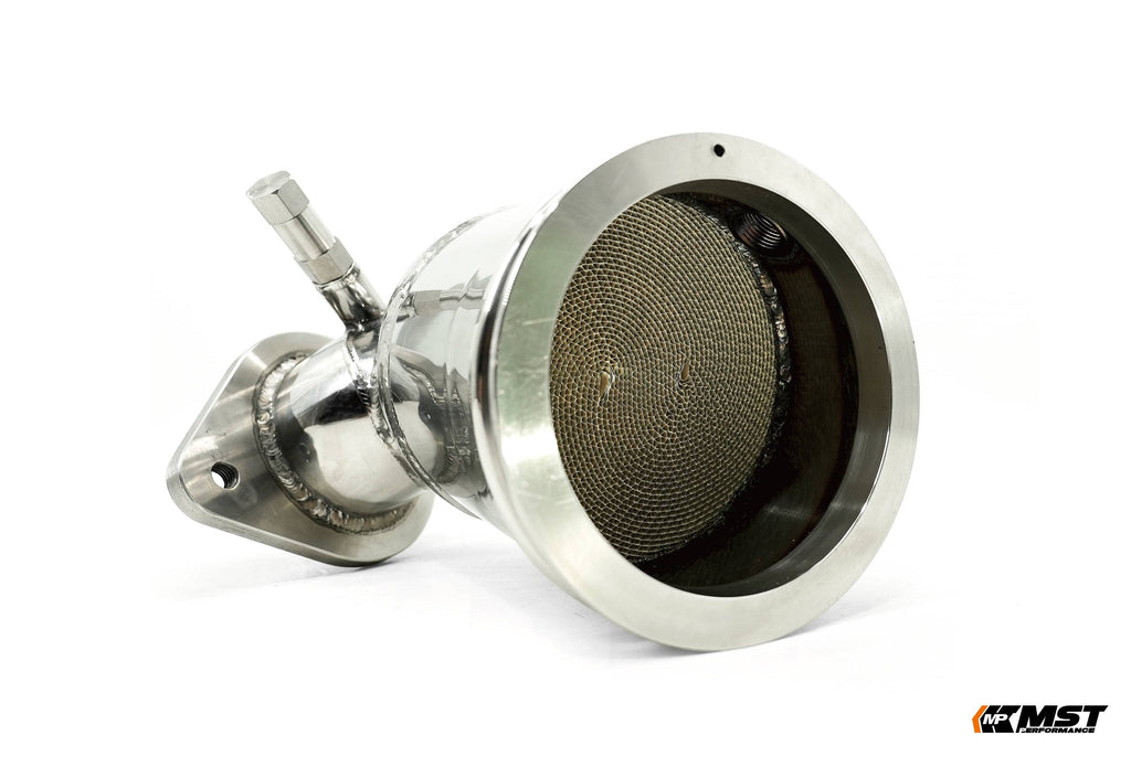 Kies-Motorsports MST MST 5" Catted Downpipe For 2025+ Toyota GR Corolla 1.6/ Toyota GR Yaris 1.6 Gen2 6MT(OPF/GPF) (TY-GRCY05DP)