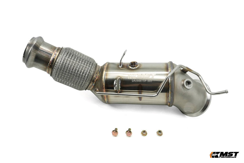 Kies-Motorsports MST MST Catted Downpipe For BMW G20/G21 B48 2.0 OPF/GPF (BW-4807DP)