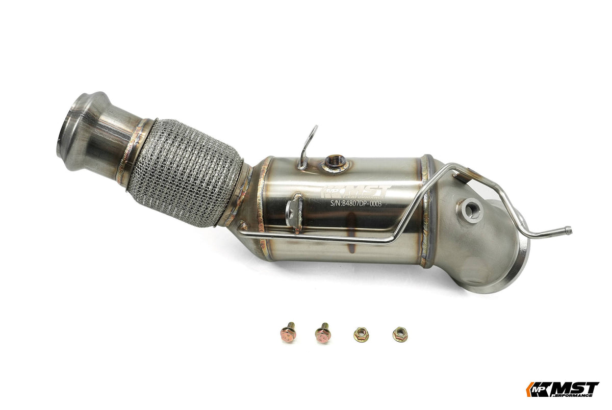 Kies-Motorsports MST MST Catted Downpipe For BMW G20/G21 B48 2.0 OPF/GPF (BW-4807DP)