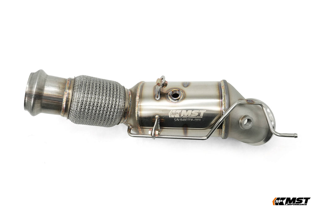 Kies-Motorsports MST MST Catted Downpipe For BMW G20/G21 B48 2.0 OPF/GPF (BW-4807DP)