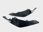 Kies Motorsports — installed on-vehicle shot of 2020-2025 BMW M3 (G80) Dry Carbon Fiber Front Bumper Replacement Splitters