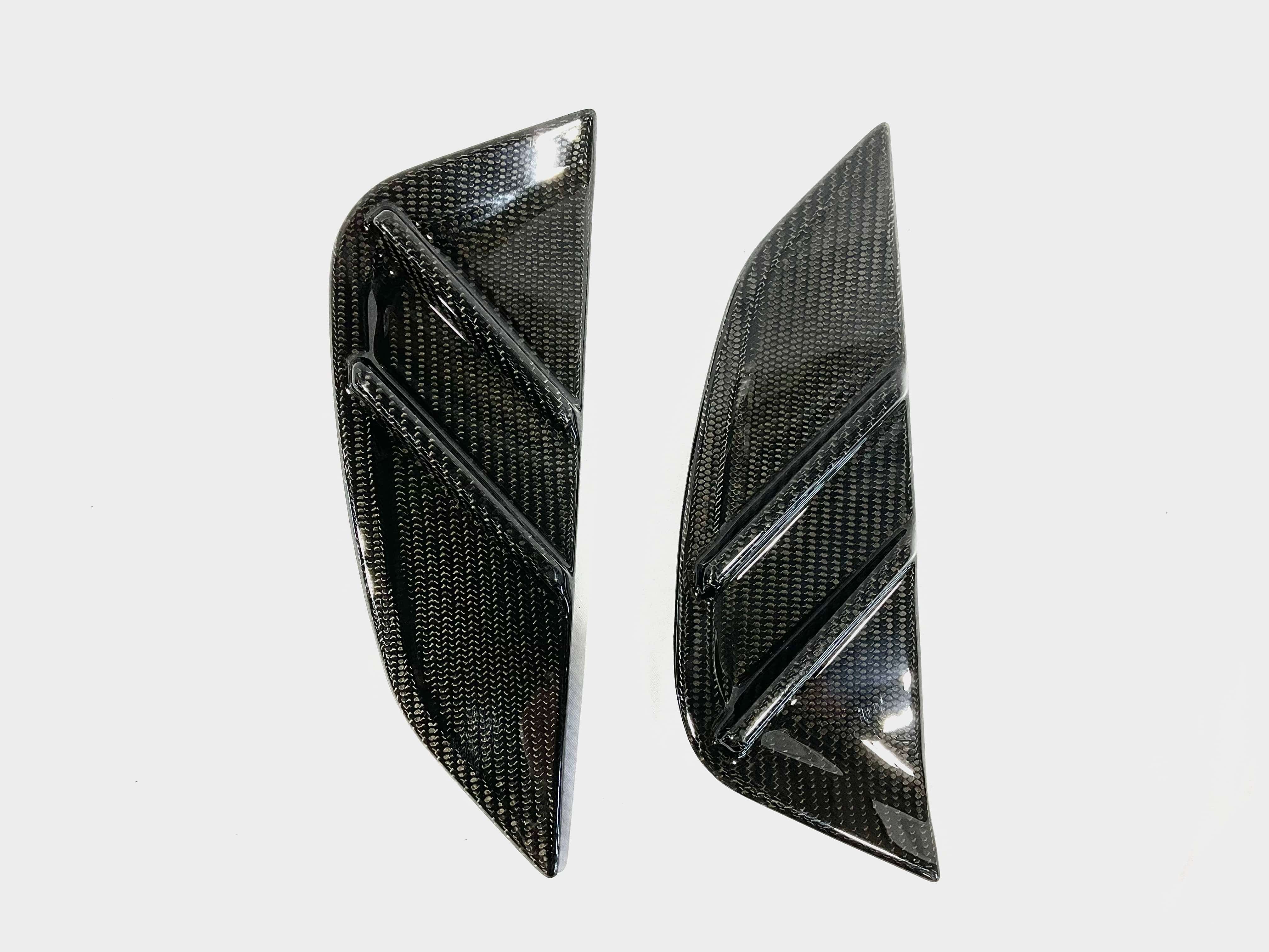 Kies-Motorsports NEW Kies Carbon 2020-2025 BMW M3 (G80) M4 (G82) Dry Carbon Fiber Modern Performance Style Vent Cover Main image