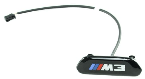 Kies-Motorsports NEW Kies Carbon Genuine BMW F80 M3 Black Illuminated Backrest Trim Main image