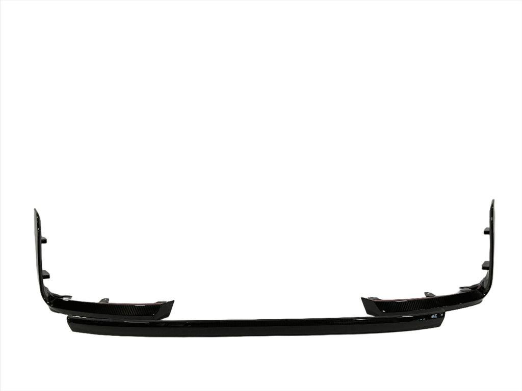 Kies Motorsports — close-up detail of Kies Carbon BMW G87 Dry Carbon Fiber Modern Performance 3 Piece Front Lip
