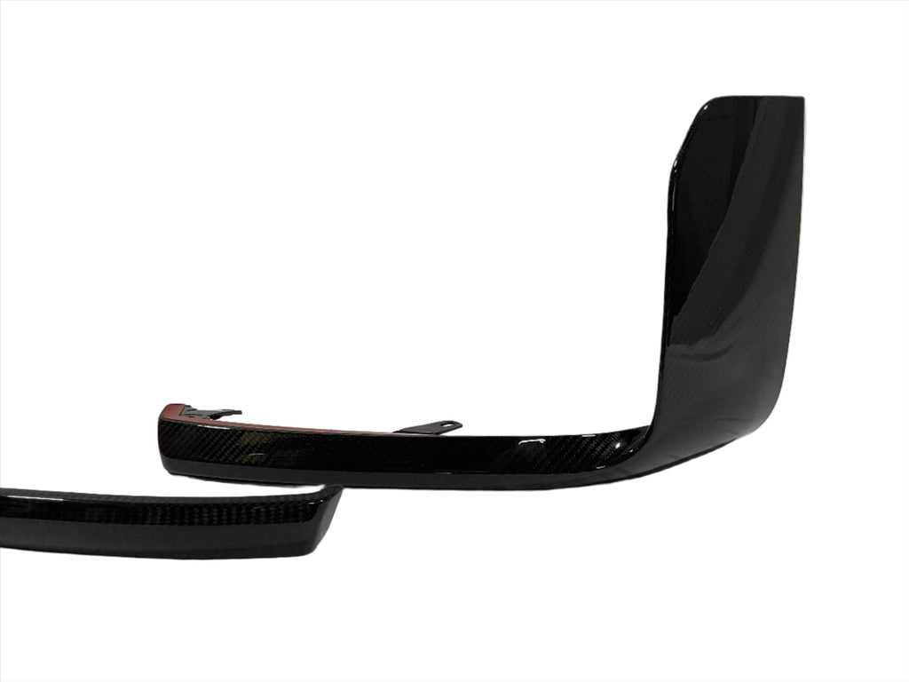 Kies Motorsports — installed on-vehicle shot of Kies Carbon BMW G87 Dry Carbon Fiber Modern Performance 3 Piece Front Lip
