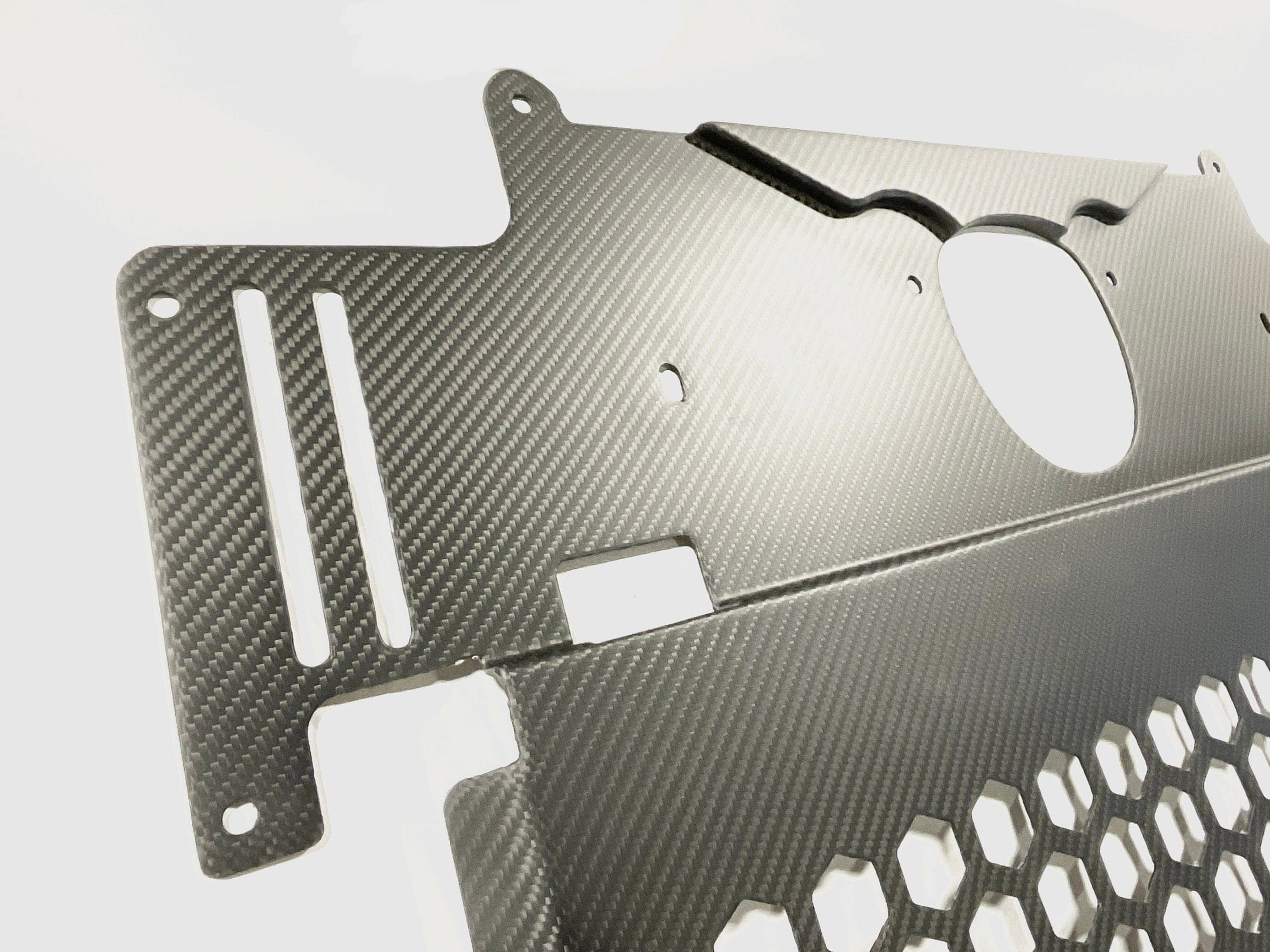 Kies Motorsports — packaging/product overview of KIES Carbon BMW Dry Carbon Fiber Skid Plate for G8X BMW's