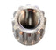 Kies-Motorsports NRG NRG 200 Series M12 X 1.5 Titanium Lug Nut Set - 21 Pc w/Lock Key Socket - Silver