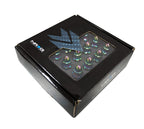 Kies-Motorsports NRG NRG 500 Series M12 X 1.5 Bullet Shape Steel Lug Nut Set - 21 Pc w/Lock Key - Neochrome