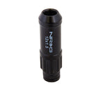 Kies-Motorsports NRG NRG 700 Series M12 X 1.5 Steel Lug Nut w/Dust Cap Cover Set 21 Pc w/Locks & Lock Socket - Black