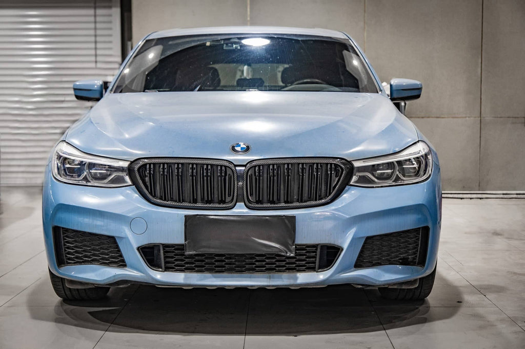Kies-Motorsports NWCarbon Haus 18-20 6GT G32 6 Series G PRE-LCI Double Slat Dry Carbon Grills