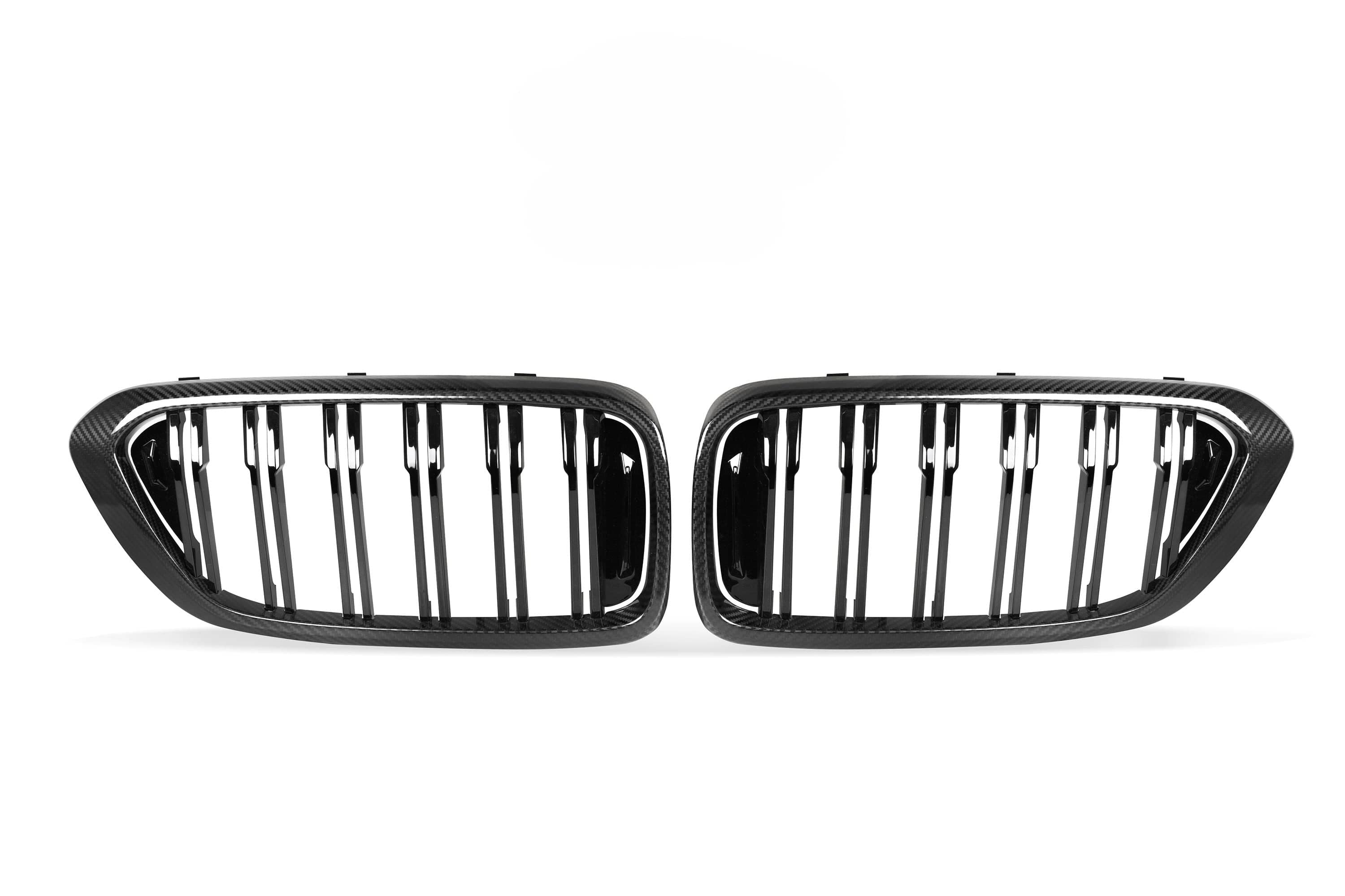 Kies-Motorsports NWCarbon Haus 18-20 6GT G32 6 Series G PRE-LCI Double Slat Dry Carbon Grills