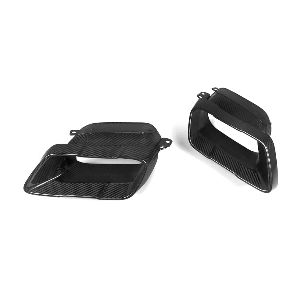 Kies-Motorsports NWCarbon Haus 19-24 X5 G05 SQ Style Carbon Fiber Exhaust Tips