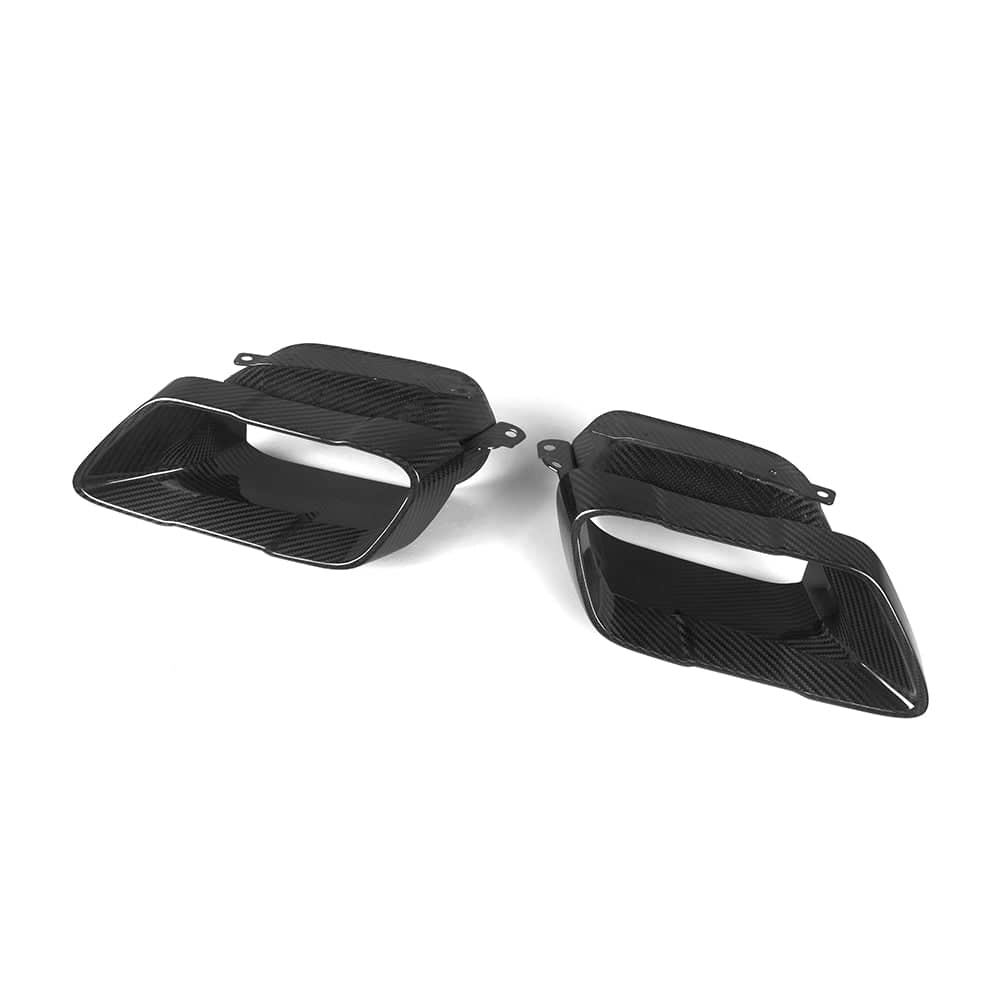 Kies-Motorsports NWCarbon Haus 19-24 X5 G05 SQ Style Carbon Fiber Exhaust Tips
