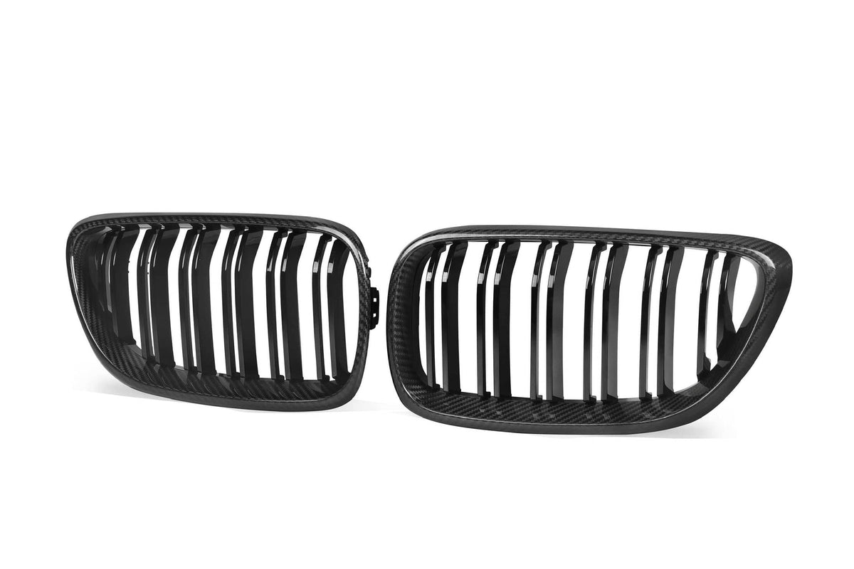 Kies-Motorsports NWCarbon Haus 2 Series F22 Double Slat Dry Carbon Fiber Grill