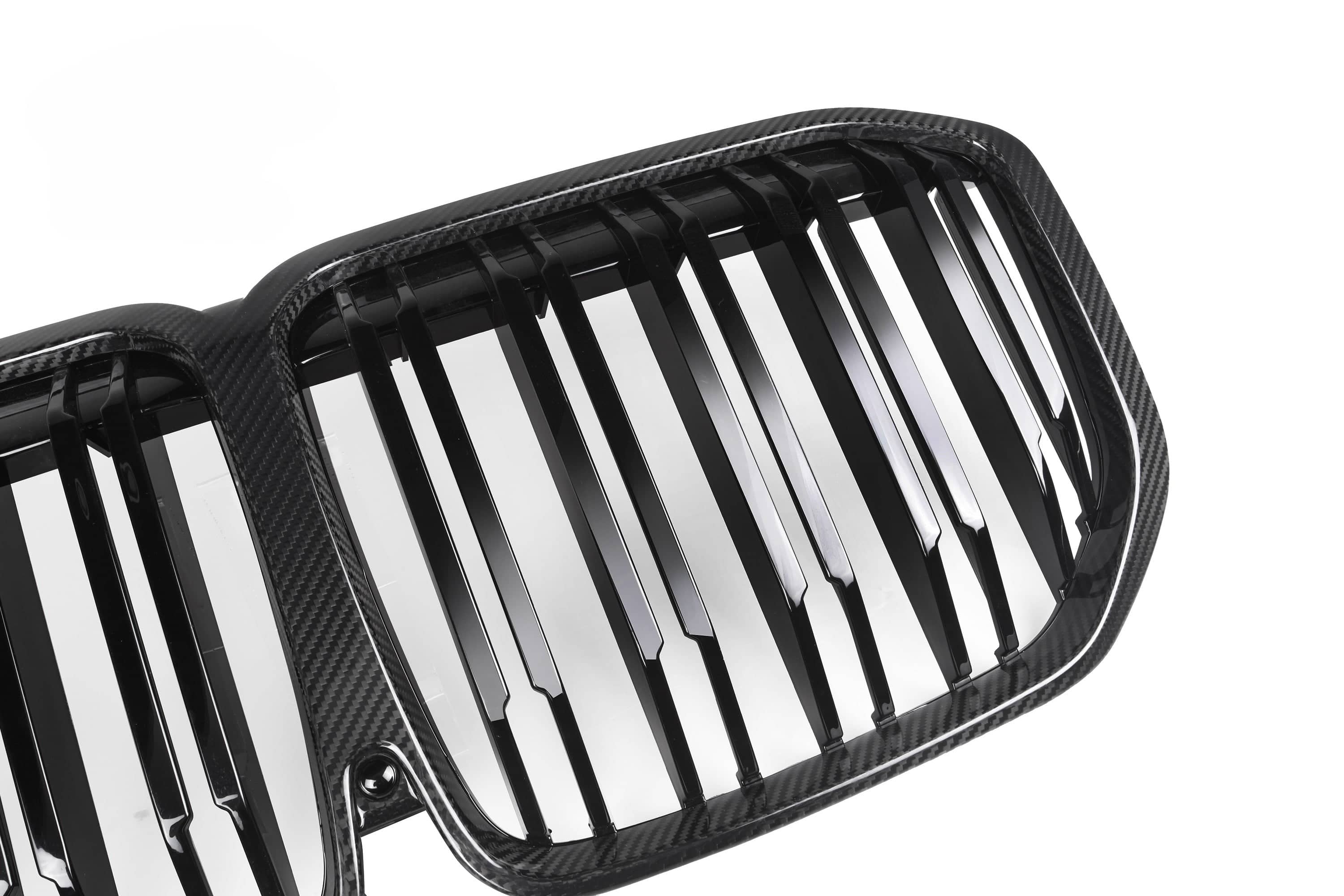Kies-Motorsports NWCarbon Haus 20-22 X7 G07 Pre-LCI Dual Slat Dry Carbon Grill