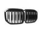 Kies-Motorsports NWCarbon Haus 20-22 X7 G07 Pre-LCI Dual Slat Dry Carbon Grill