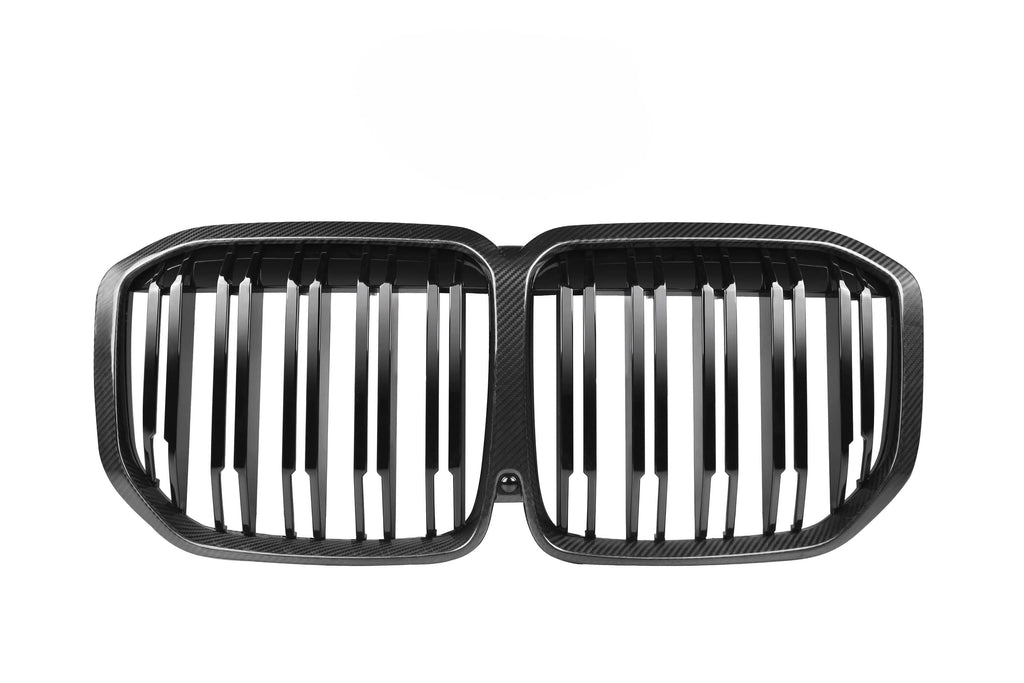 Kies-Motorsports NWCarbon Haus 20-22 X7 G07 Pre-LCI Dual Slat Dry Carbon Grill