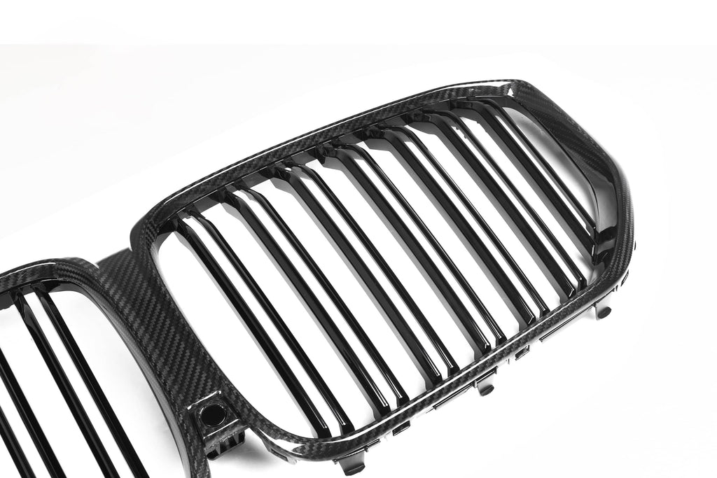 Kies-Motorsports NWCarbon Haus 20-23 X5 G05 Pre-LCI Double Slat Dry Carbon Fiber Grill