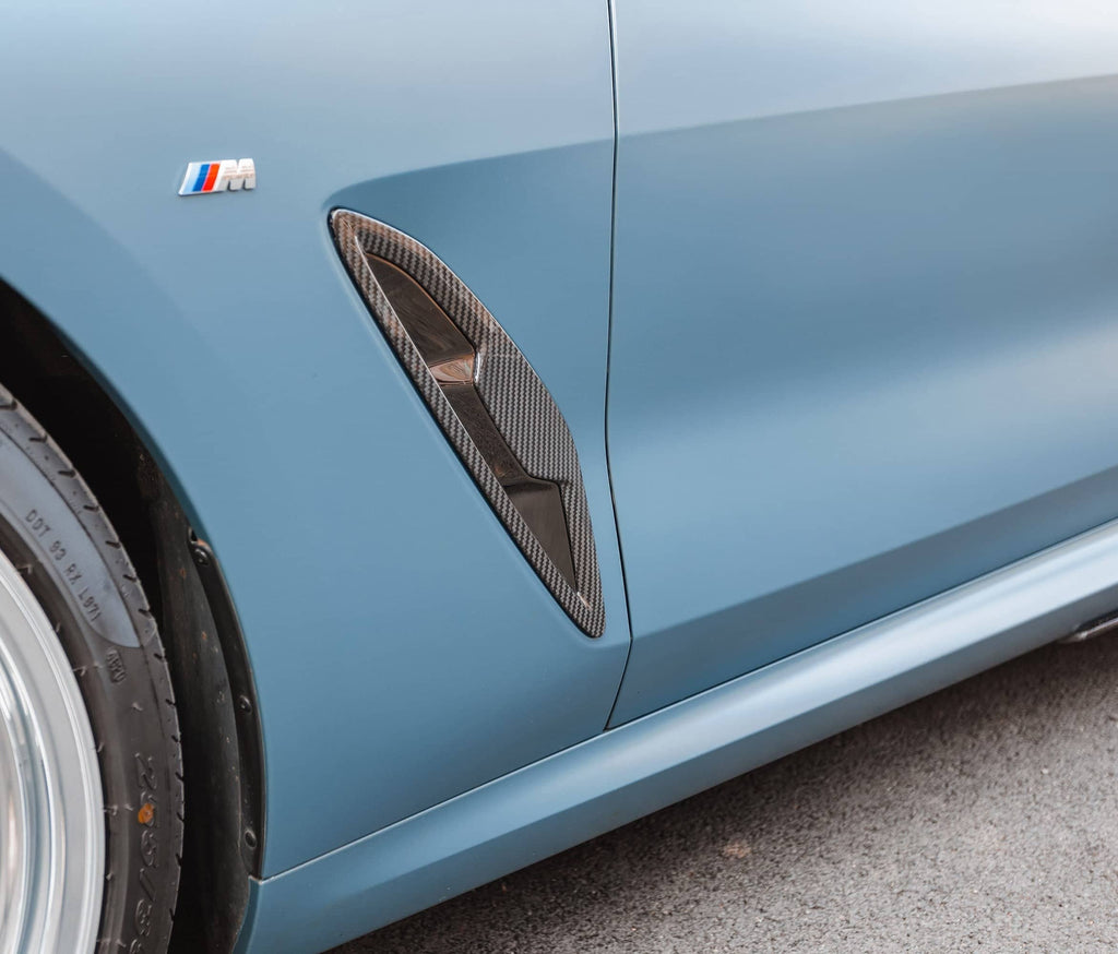 Kies-Motorsports NWCarbon Haus 20+ 8 Series G14/G15/G16 OEM Style Dry Carbon Side Fender Trim