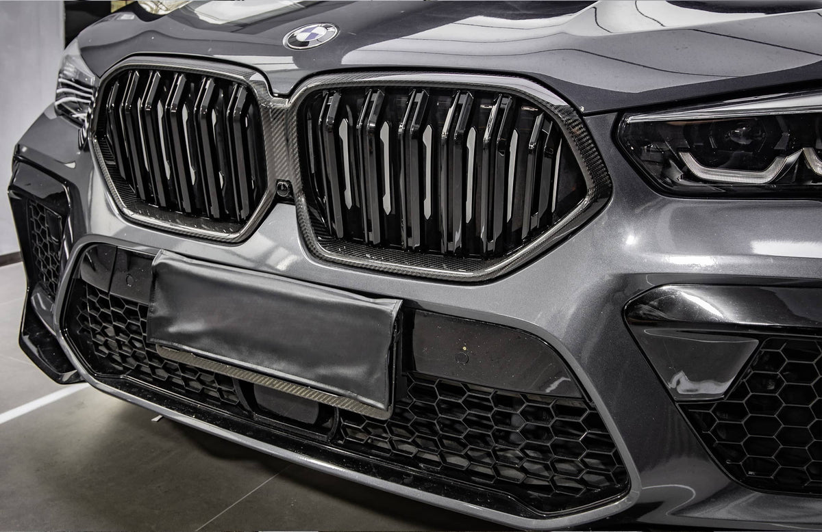 Kies-Motorsports NWCarbon Haus 20+ X6 G06 Pre-LCI Double Slat Dry Carbon Grills