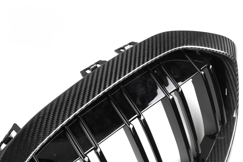 Kies-Motorsports NWCarbon Haus 21+ 1 Series F40 Double Slat Dry Carbon Grills