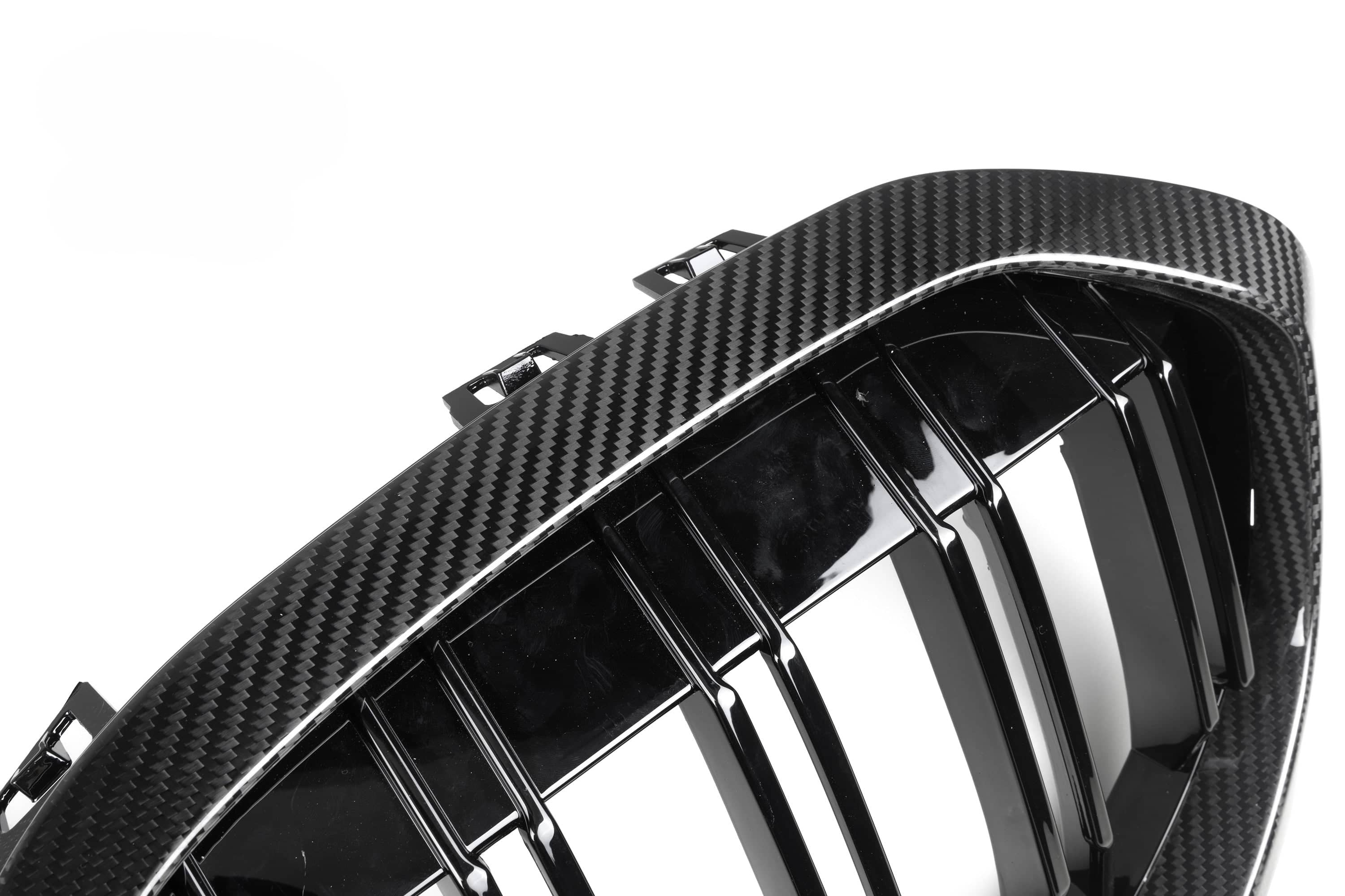Kies-Motorsports NWCarbon Haus 21+ 1 Series F40 Double Slat Dry Carbon Grills