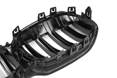 Kies-Motorsports NWCarbon Haus 21+ 1 Series F40 Double Slat Dry Carbon Grills