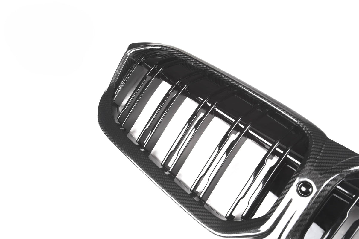 Kies-Motorsports NWCarbon Haus 22+ G20 Dual Slat Dry Carbon Grills
