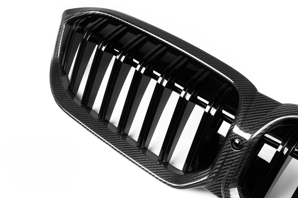 Kies-Motorsports NWCarbon Haus 22+ G20 LCI Single Slat Dry Carbon Grills