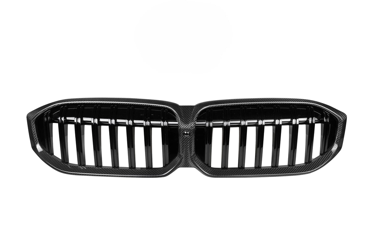 Kies-Motorsports NWCarbon Haus 22+ G20 LCI Single Slat Dry Carbon Grills