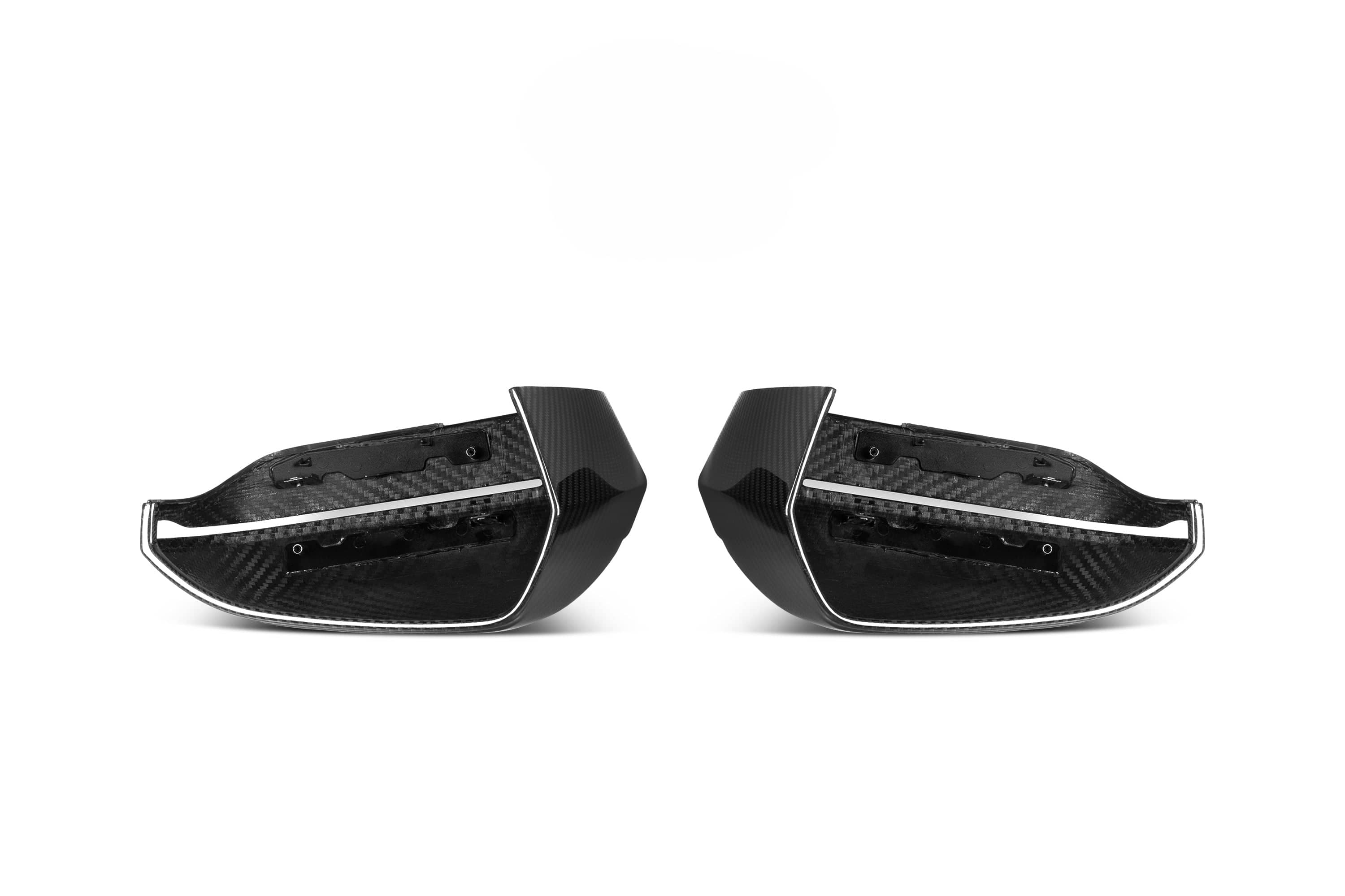 Kies-Motorsports NWCarbon Haus 24+ 5 Series G60 OEM Style Carbon Fiber Mirror Cover Replacements