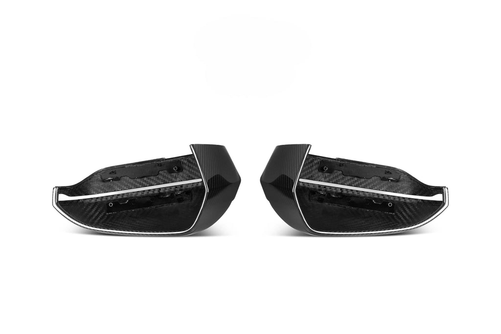 Kies-Motorsports NWCarbon Haus 24+ 5 Series G60 OEM Style Carbon Fiber Mirror Cover Replacements