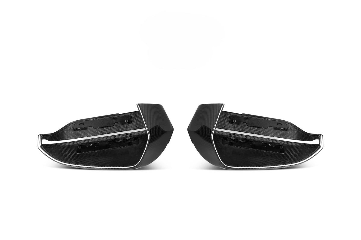Kies-Motorsports NWCarbon Haus 24+ 5 Series G60 OEM Style Carbon Fiber Mirror Cover Replacements
