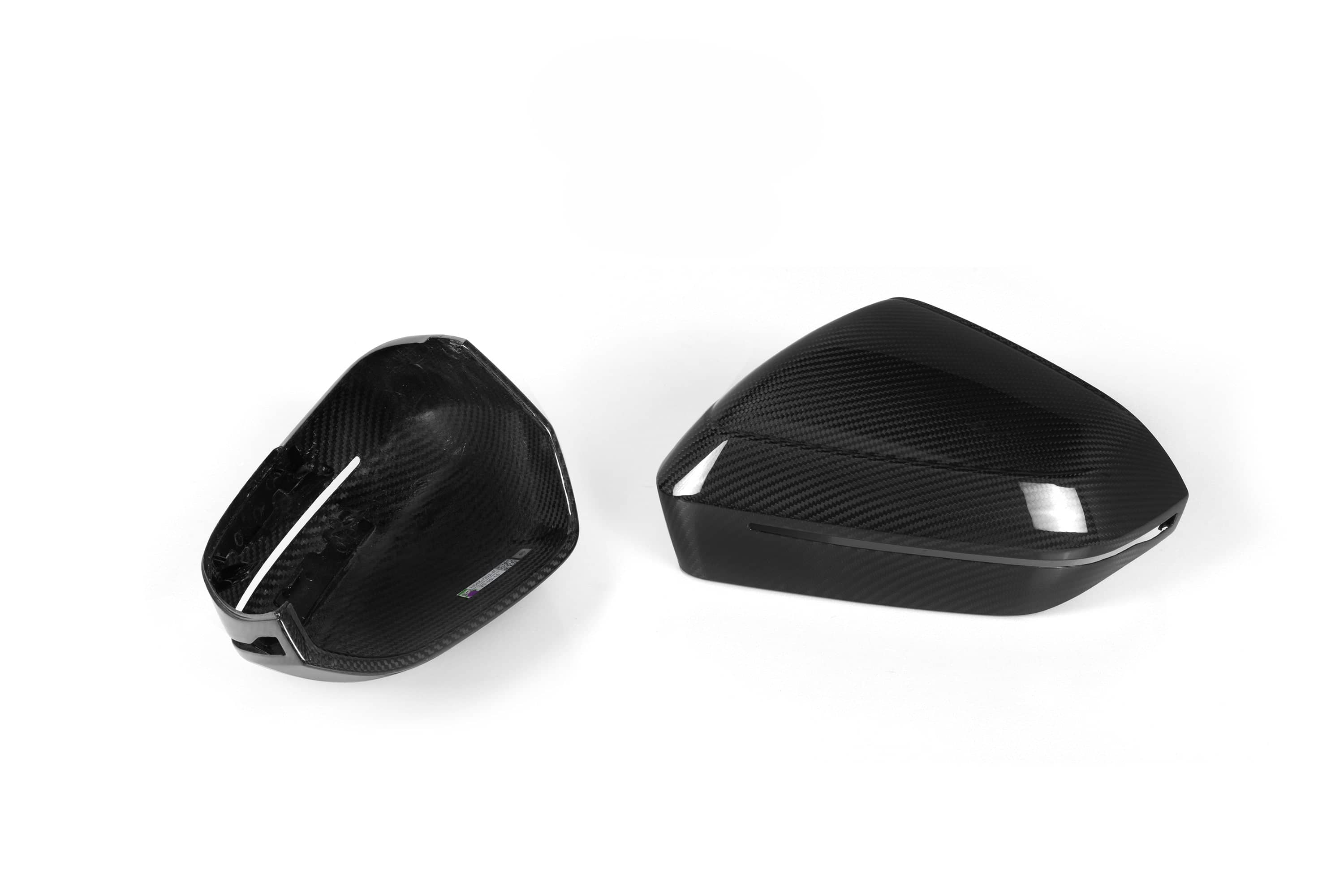 Kies-Motorsports NWCarbon Haus 24+ 5 Series G60 OEM Style Carbon Fiber Mirror Cover Replacements
