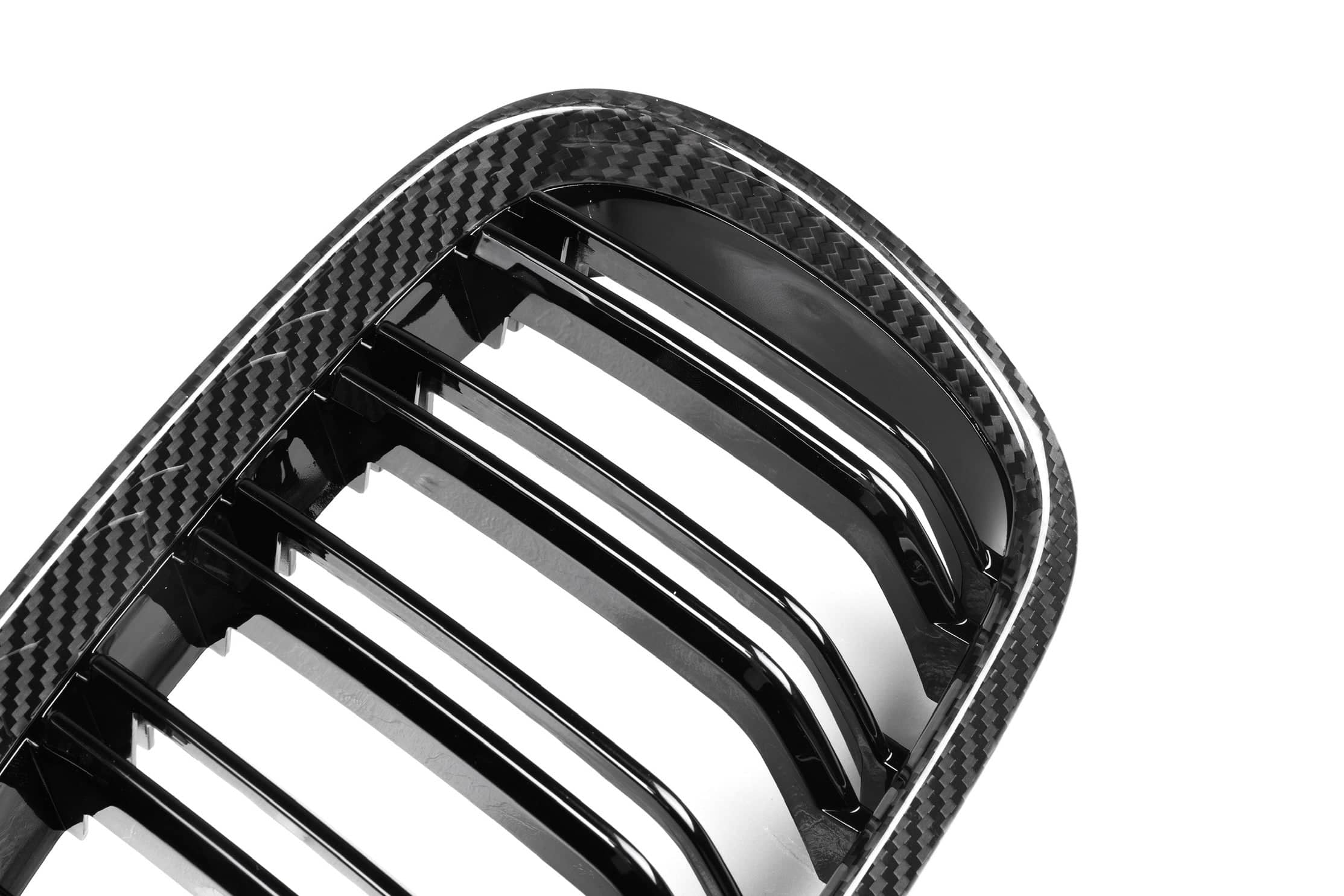 Kies-Motorsports NWCarbon Haus 3 Series E92/E93 Pre-LCI Double Slat Dry Carbon Fiber Grill