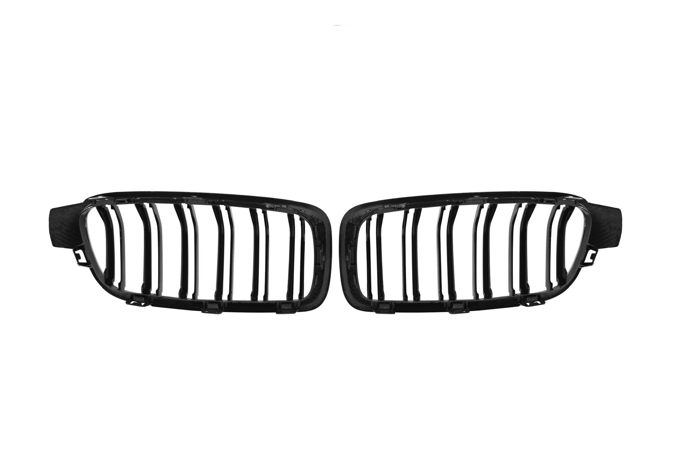 Kies-Motorsports NWCarbon Haus 3 Series F30/F31/F35 Double Slat Dry Carbon Fiber Grill