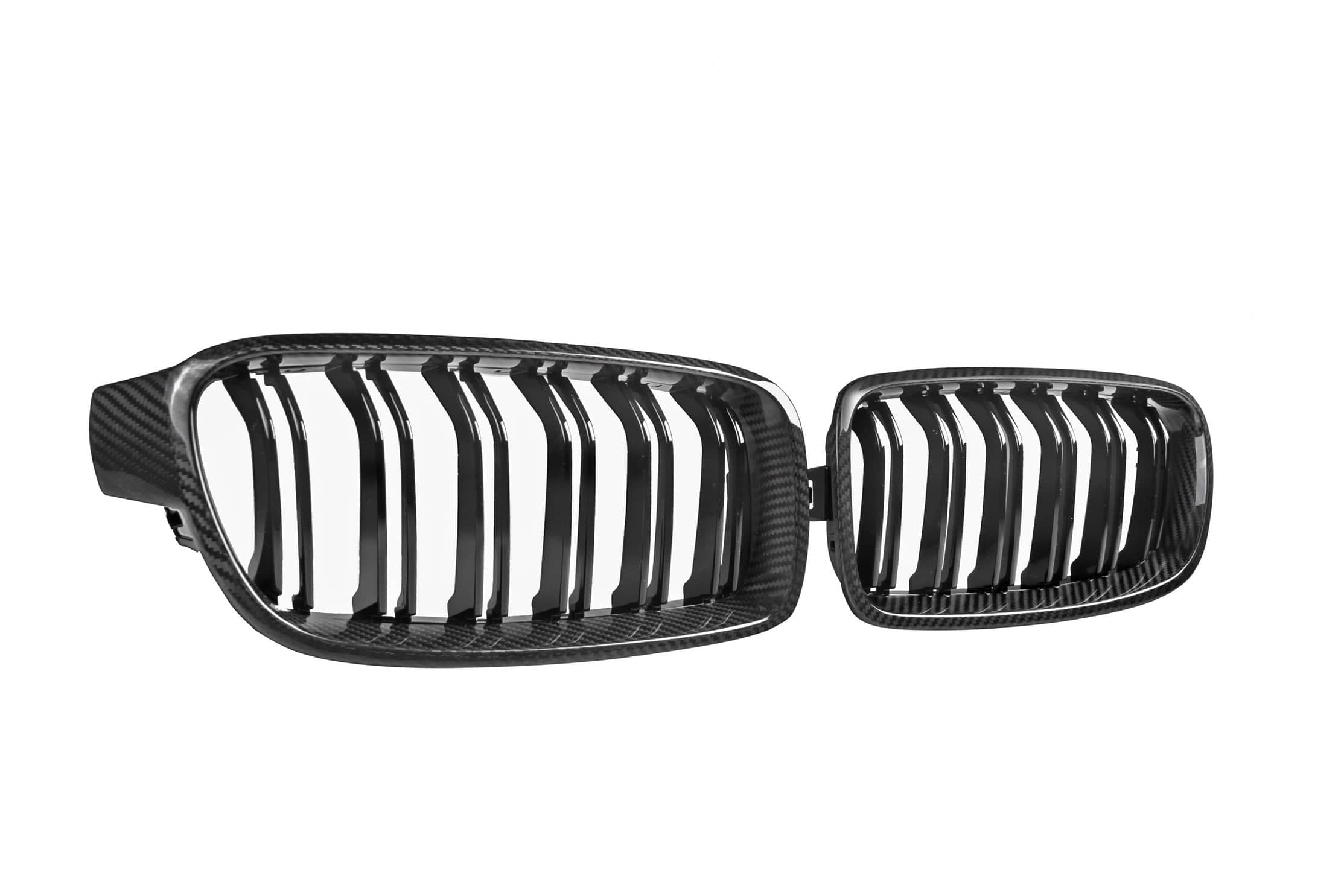 Kies-Motorsports NWCarbon Haus 3 Series F30/F31/F35 Double Slat Dry Carbon Fiber Grill